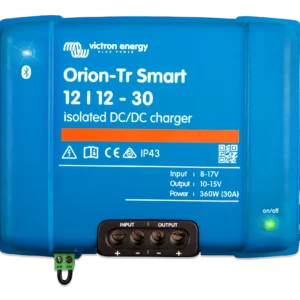 Victron Energy Orion-Tr 12V 12V 30A DC-DC Charger Isolated Bluetooth RV Boat