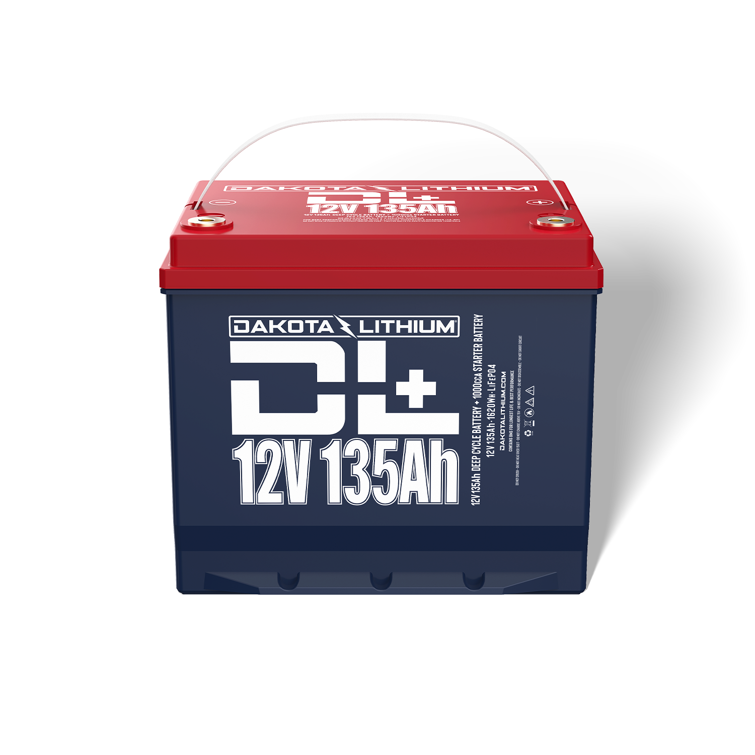 Dakota Lithium DL+ 12V 135Ah 1000CCA Dual Purpose LiFePO4 Battery