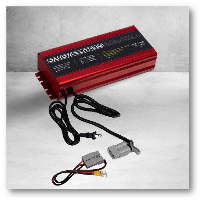 Dakota Lithium 36V 20A Fast LiFePO4 / LFP Battery Charger – IP67 Waterproof - Image 3