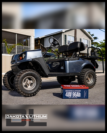 48V96Ah Golf Cart Battery Bundle with Charger - Image 3
