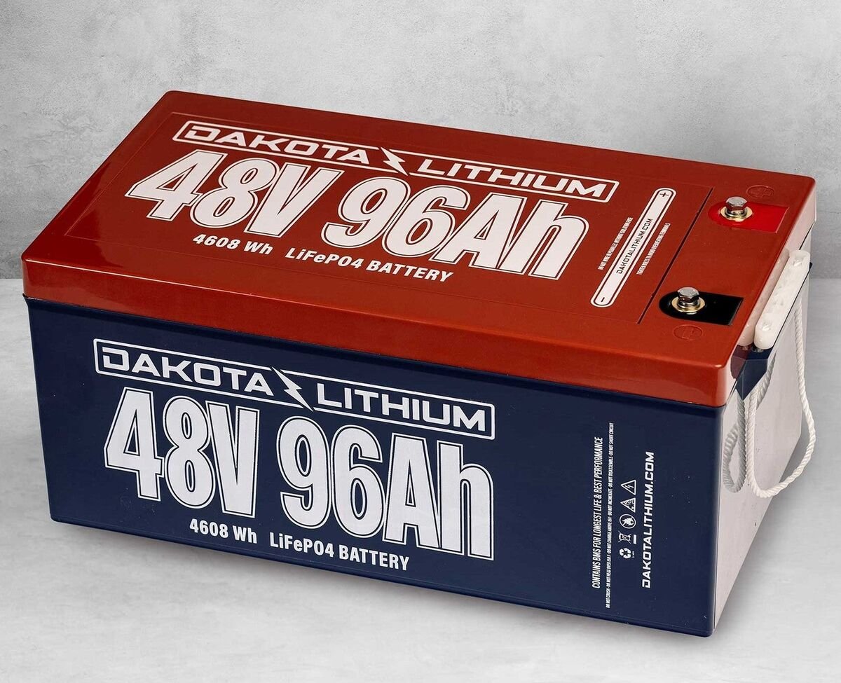 48V96Ah Golf Cart Battery Bundle with Charger - Image 2