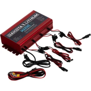 Dakota Lithium 4-Bank 12V 40A Marine Charger