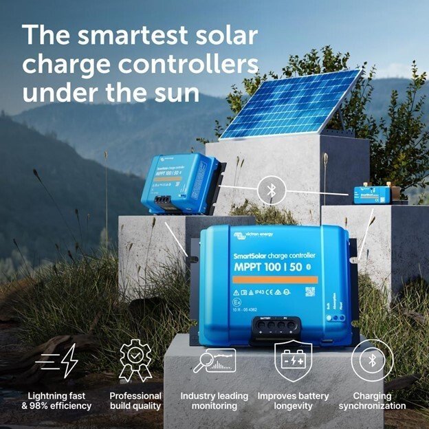 Dakota Lithium DL+24V 60Ah RV Solar Power Bundle (Single 24V Batt) + Victron BMV & MPPT - Image 4
