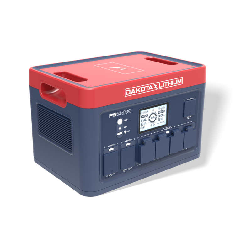 Dakota Lithium Power Station 2400 | 2048Wh 2400W Solar Generator & Backup System - Image 2