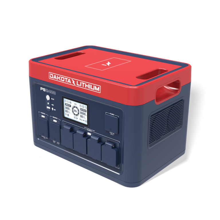 Dakota Lithium Power Station 2400 | 2048Wh 2400W Solar Generator & Backup System - Image 4