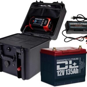 Dakota Lithium Powerbox+ PB135  Waterproof Power Station, Jump Start 1000CCA